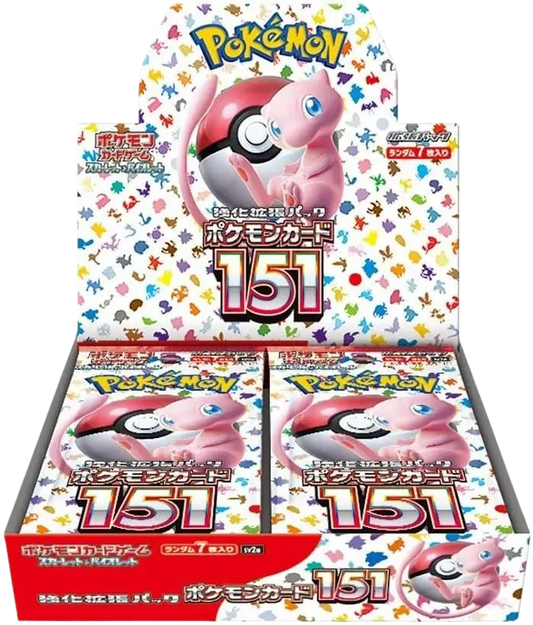 Pokemon TCG - Scarlet & Violet - 151 (sv2a) - Booster Box (Japanese) JoltDen