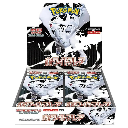 Pokemon - Scarlet & Violet - White Flare - Japanese Booster Box (20 Packs) JoltDen